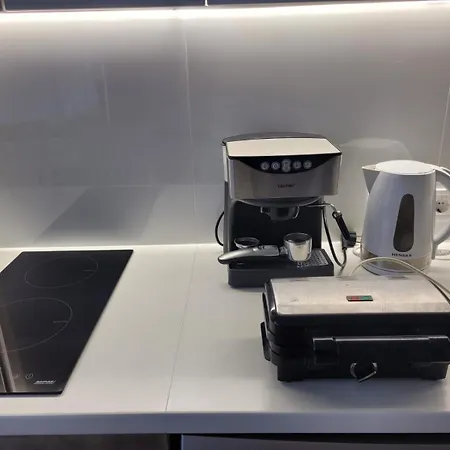 White Free Parking Self Check-inn Apartman Riga